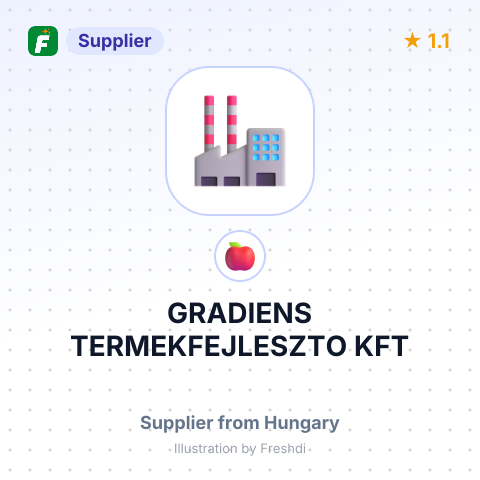 GRADIENS TERMEKFEJLESZTO KFT – summary card, no photo uploaded yet