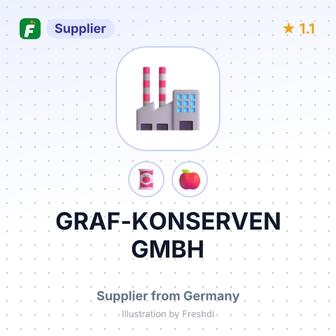 GRAF-KONSERVEN GMBH – summary card, no photo uploaded yet