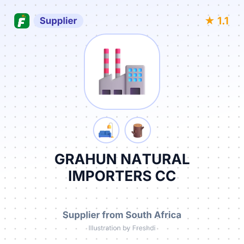 GRAHUN NATURAL IMPORTERS CC – summary card, no photo uploaded yet