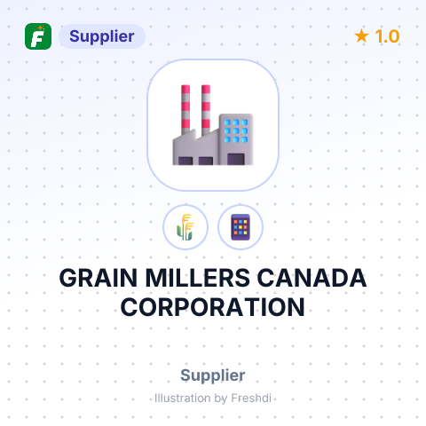 GRAIN MILLERS CANADA CORPORATION – summary card, no photo uploaded yet