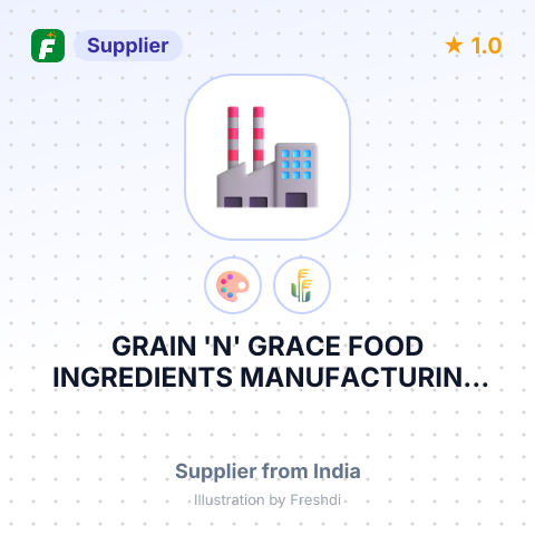 GRAIN 'N' GRACE FOOD INGREDIENTS MANUFACTURING PRI – summary card, no photo uploaded yet