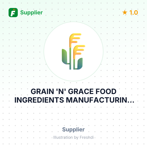 GRAIN 'N' GRACE FOOD INGREDIENTS MANUFACTURING PRI – summary card, no photo uploaded yet