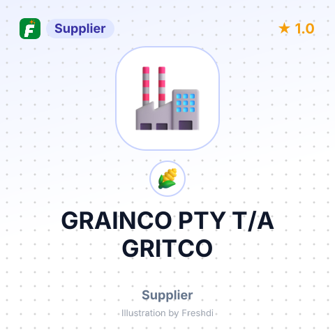 GRAINCO PTY T/A GRITCO – summary card, no photo uploaded yet