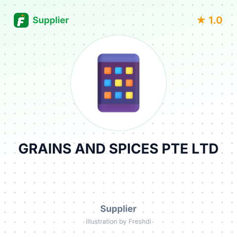 GRAINS AND SPICES PTE LTD – summary card, no photo uploaded yet