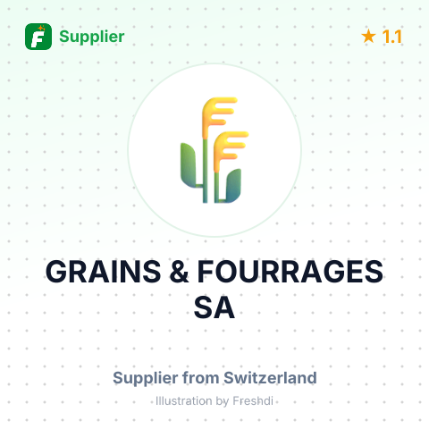 GRAINS & FOURRAGES SA – summary card, no photo uploaded yet