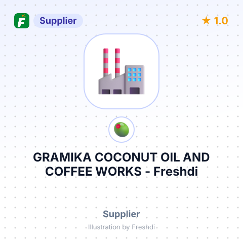 GRAMIKA COCONUT OIL AND COFFEE WORKS – summary card, no photo uploaded yet