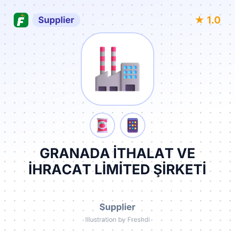 GRANADA İTHALAT VE İHRACAT LİMİTED ŞİRKETİ – summary card, no photo uploaded yet