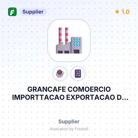 GRANCAFE COMOERCIO IMPORTTACAO EXPORTACAO DE CAFE LTDA – summary card, no photo uploaded yet