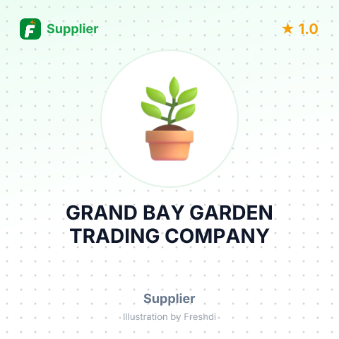 GRAND BAY GARDEN TRADING COMPANY – summary card, no photo uploaded yet