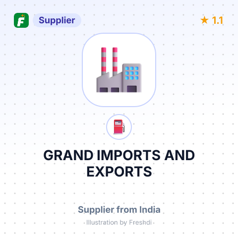 GRAND IMPORTS AND EXPORTS – summary card, no photo uploaded yet