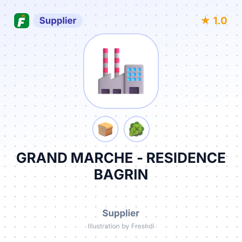 GRAND MARCHE - RESIDENCE BAGRIN – summary card, no photo uploaded yet