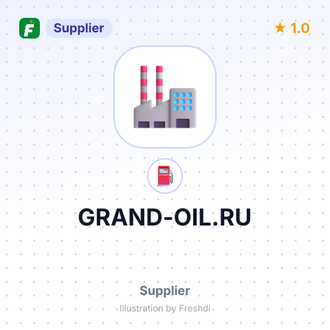 GRAND-OIL.RU – summary card, no photo uploaded yet