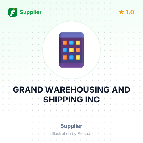 GRAND WAREHOUSING AND SHIPPING INC – summary card, no photo uploaded yet