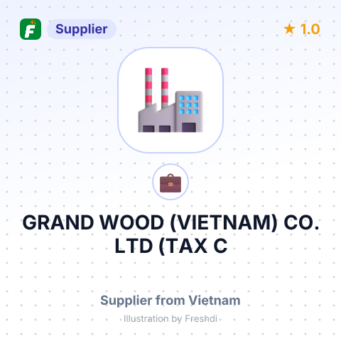 GRAND WOOD (VIETNAM) CO. LTD (TAX C – summary card, no photo uploaded yet