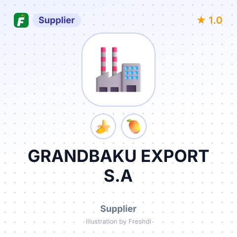 GRANDBAKU EXPORT S.A – summary card, no photo uploaded yet