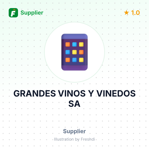 GRANDES VINOS Y VINEDOS SA – summary card, no photo uploaded yet
