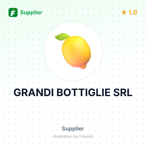 GRANDI BOTTIGLIE SRL – summary card, no photo uploaded yet