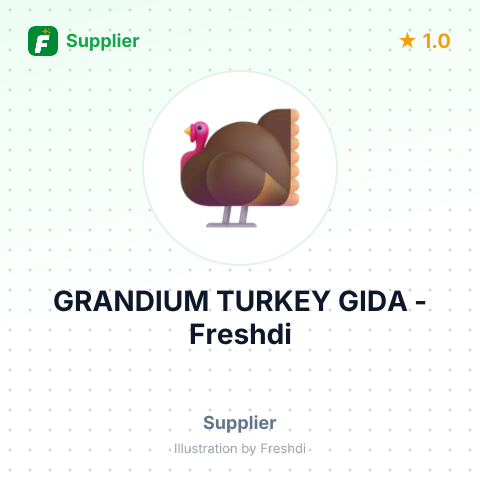 GRANDIUM TURKEY GIDA – summary card, no photo uploaded yet