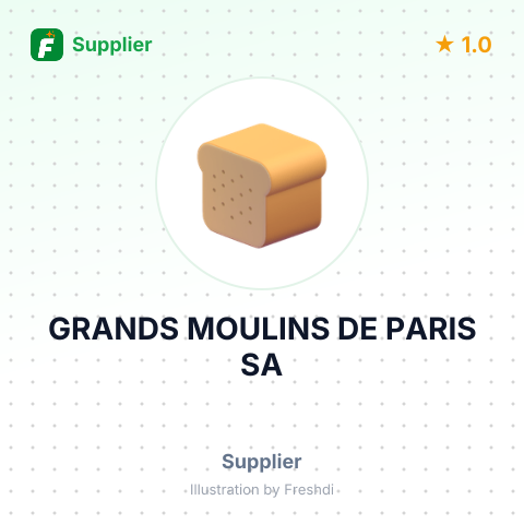 GRANDS MOULINS DE PARIS SA – summary card, no photo uploaded yet