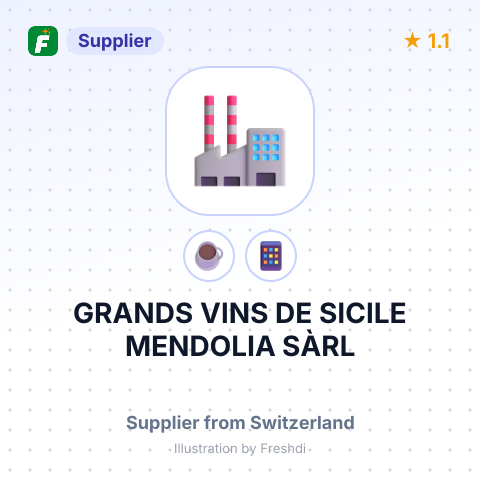 GRANDS VINS DE SICILE MENDOLIA SÀRL – summary card, no photo uploaded yet