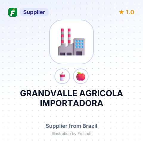 GRANDVALLE AGRICOLA IMPORTADORA – summary card, no photo uploaded yet