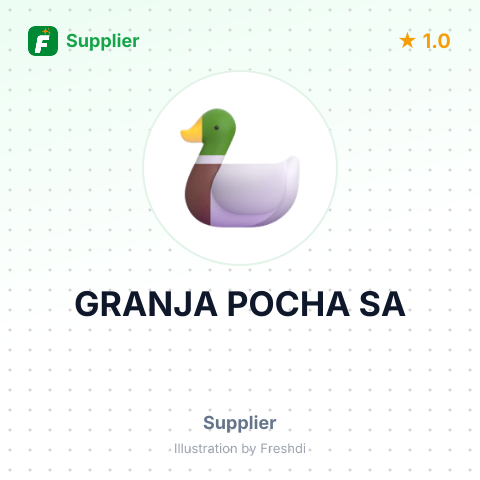 GRANJA POCHA SA – summary card, no photo uploaded yet