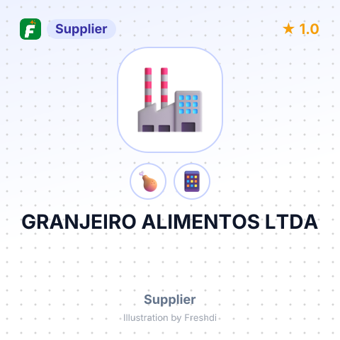 GRANJEIRO ALIMENTOS LTDA – summary card, no photo uploaded yet