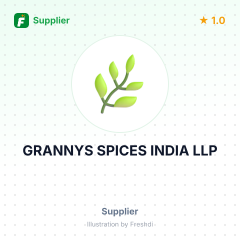 GRANNYS SPICES INDIA LLP – summary card, no photo uploaded yet