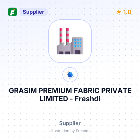 GRASIM PREMIUM FABRIC PRIVATE LIMITED – summary card, no photo uploaded yet