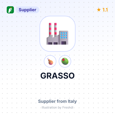 GRASSO – summary card, no photo uploaded yet
