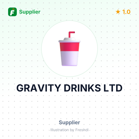 GRAVITY DRINKS LTD – summary card, no photo uploaded yet