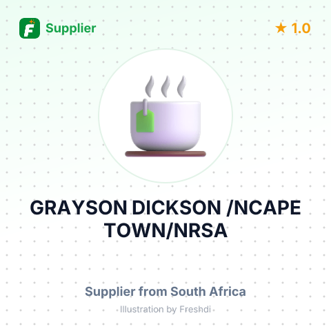 GRAYSON DICKSON /NCAPE TOWN/NRSA – summary card, no photo uploaded yet