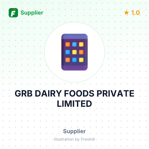 GRB DAIRY FOODS PRIVATE LIMITED – summary card, no photo uploaded yet