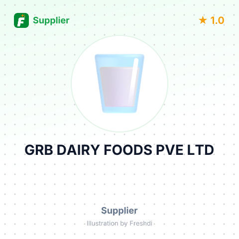 GRB DAIRY FOODS PVE LTD – summary card, no photo uploaded yet
