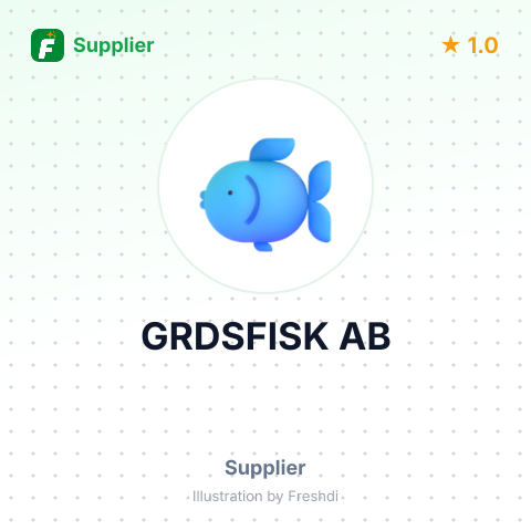 GRDSFISK AB – summary card, no photo uploaded yet