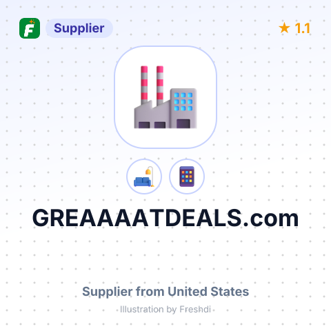 GREAAAATDEALS.com – summary card, no photo uploaded yet