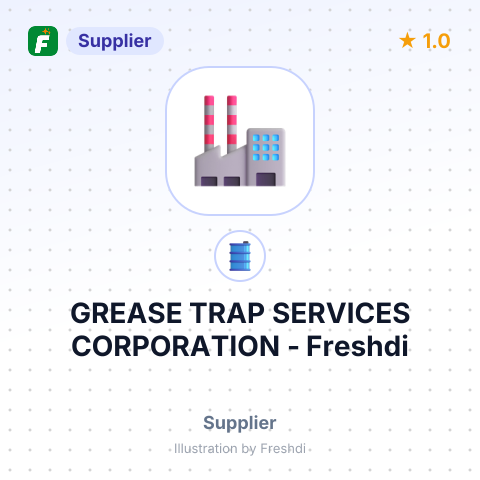 GREASE TRAP SERVICES CORPORATION – summary card, no photo uploaded yet