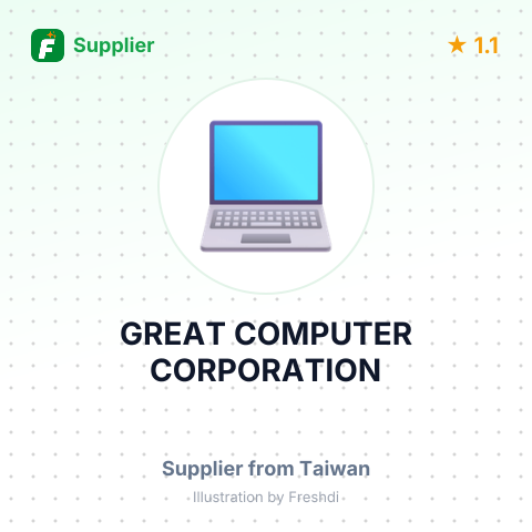 GREAT COMPUTER CORPORATION – summary card, no photo uploaded yet