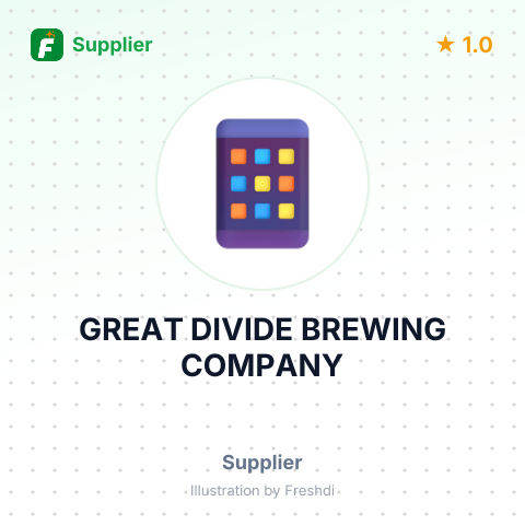 GREAT DIVIDE BREWING COMPANY – summary card, no photo uploaded yet