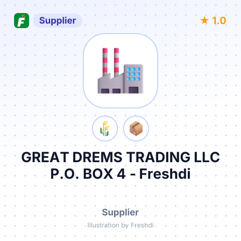 GREAT DREMS TRADING LLC P.O. BOX 4 – summary card, no photo uploaded yet