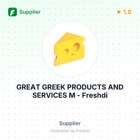 GREAT GREEK PRODUCTS AND SERVICES M – summary card, no photo uploaded yet