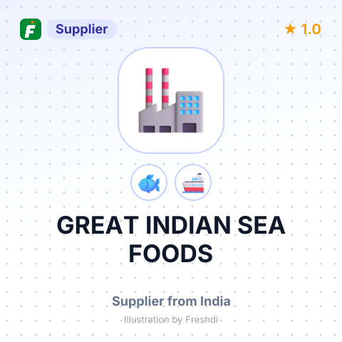 GREAT INDIAN SEA FOODS – summary card, no photo uploaded yet