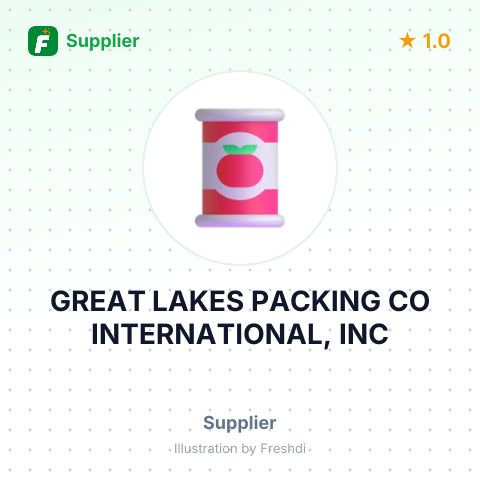 GREAT LAKES PACKING CO INTERNATIONAL, INC – summary card, no photo uploaded yet