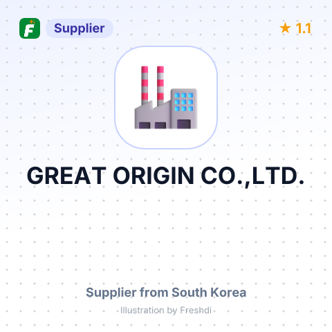 GREAT ORIGIN CO.,LTD. – summary card, no photo uploaded yet