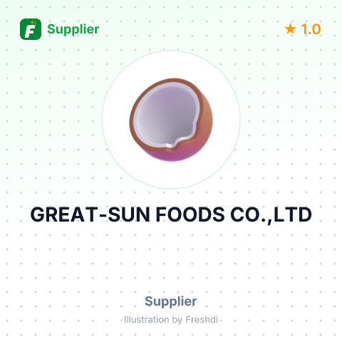 GREAT-SUN FOODS CO.,LTD – summary card, no photo uploaded yet