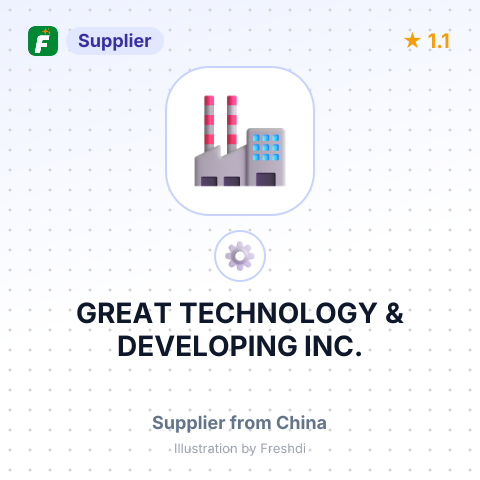GREAT TECHNOLOGY & DEVELOPING INC. – summary card, no photo uploaded yet