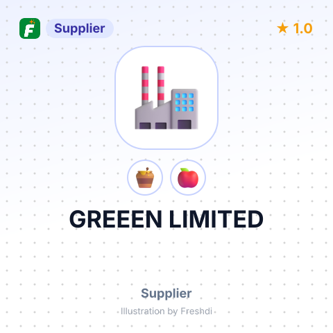 GREEEN LIMITED – summary card, no photo uploaded yet