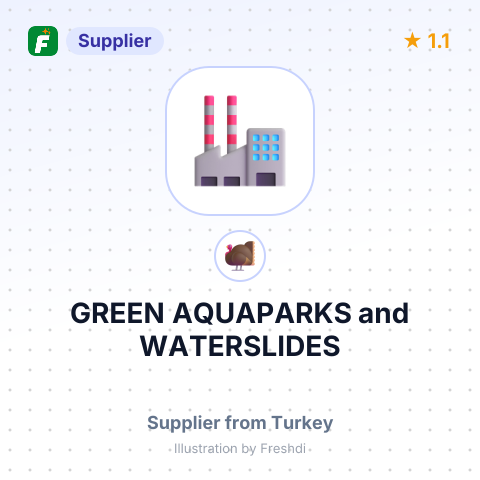GREEN AQUAPARKS and WATERSLIDES – summary card, no photo uploaded yet