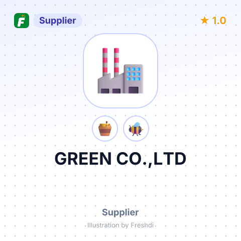 GREEN CO.,LTD – summary card, no photo uploaded yet