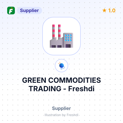 GREEN COMMODITIES TRADING – summary card, no photo uploaded yet